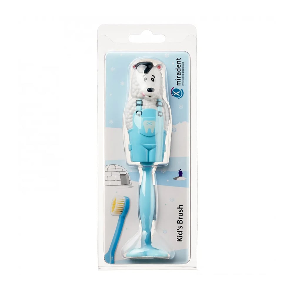 Дитяча зубна щітка Miradent Kid's Brush Dantist Student Roi Bear, 1 шт